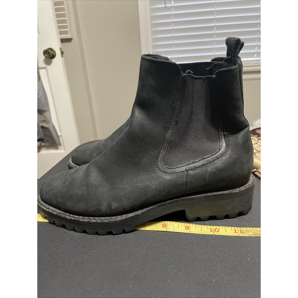 Thursday Chelsea Boots Womens Size 8 Legend Black Matte Shoes